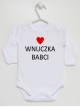 Wnuczka Babci 01 - body niemowlęce Wnuczka Babci 01 - body niemowlęce