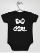 Bad Girl - body dla dziewczynki z nadrukiem