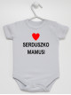 Serduszko Mamusi - body niemowlęce Serduszko Mamusi - body niemowlęce