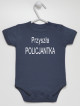 Przyszła Policjantka - body niemowlęce Przyszła Policjantka - body niemowlęce