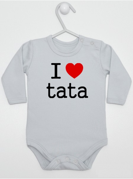 I Love Tata- body z napisem dla taty dla niemowlaka