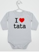 I Love Tata- body z napisem dla taty dla niemowlaka