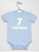 Miesiąc 7 - body niemowlęce Miesiąc 7 - body niemowlęce