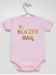 Korona Roczek Z Imieniem 01 - body niemowlęce Korona Roczek Z Imieniem 01 - body niemowlęce