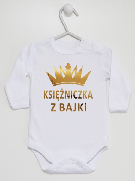 Księżniczka Z Bajki - body niemowlęce Księżniczka Z Bajki - body niemowlęce