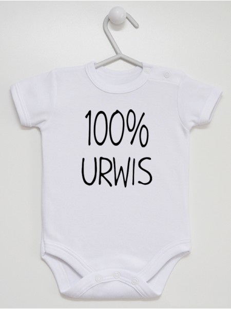 100% URWIS - body dla niemowlaka z nadrukiem