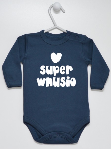Super Wnusio - bodziak niemowlęcy z nadrukiem