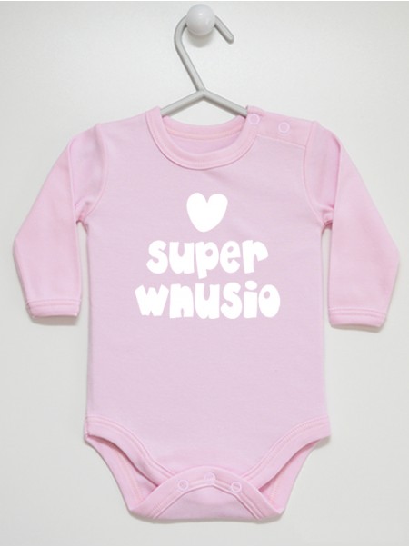 Super Wnusio - bodziak niemowlęcy z nadrukiem
