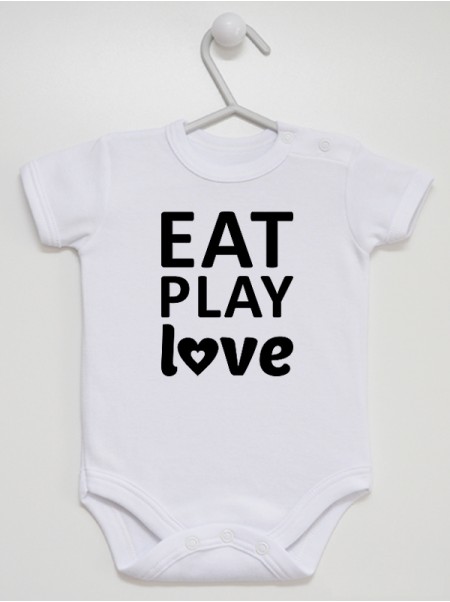 Eat Play Love - body niemowlęce Eat Play Love - body niemowlęce