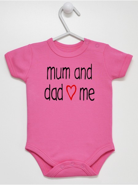 Mum And Dad Love Me - body niemowlęce