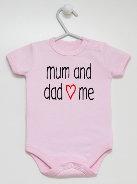 Mum And Dad Love Me - body niemowlęce
