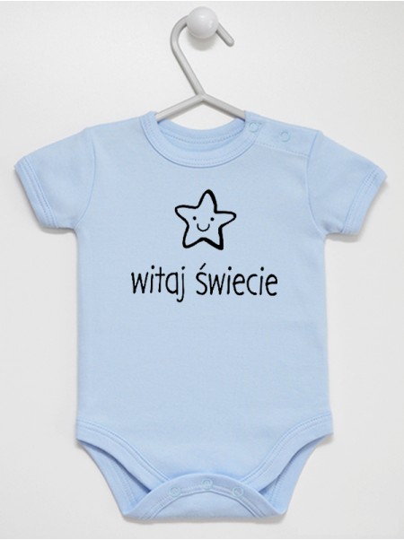Witaj Świecie - body niemowlęce Witaj Świecie - body niemowlęce