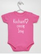 Kocham Ciocię + Imię - body niemowlęce Kocham Ciocię + Imię - body niemowlęce
