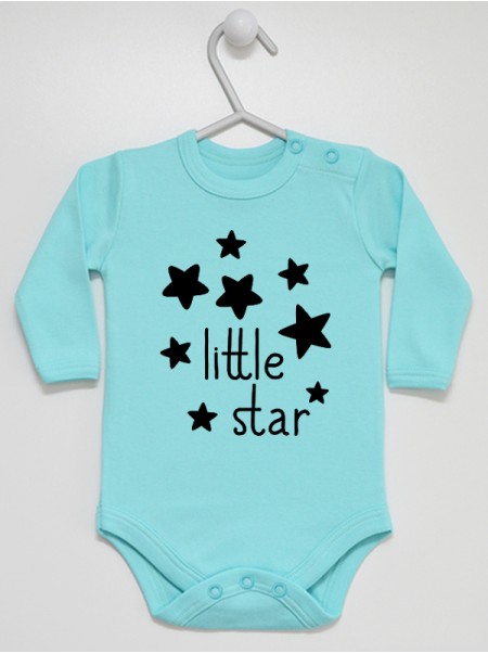 Little Star z Gwiazdkami - body niemowlęce dla  dziewczynki