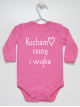 Kocham Ciocię i Wujka - body niemowlęce Kocham Ciocię i Wujka - body niemowlęce
