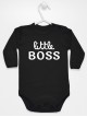 Little Boss - body z napisami dla niemowląt