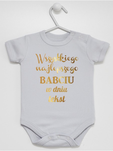 Życzenia Dla Babci Z Tekstem - body niemowlęce Życzenia Dla Babci Z Tekstem - body niemowlęce