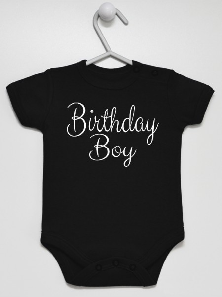 Birthday Boy - bodziak na urodzinki dla chłopca z napisami