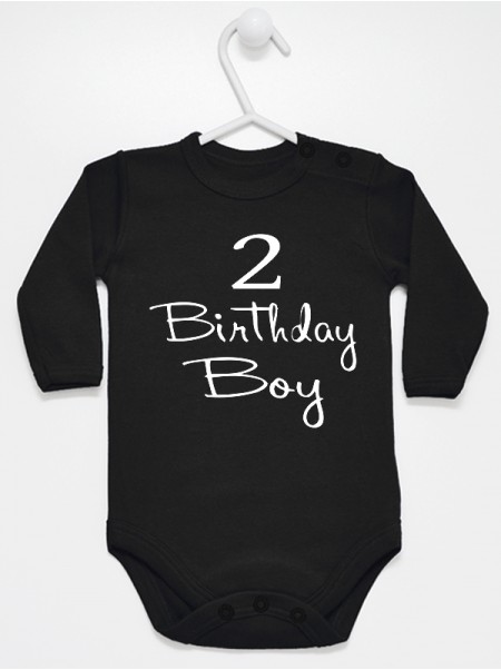 Brithday Boy - bodziak dla chłopca na drugie urodziny