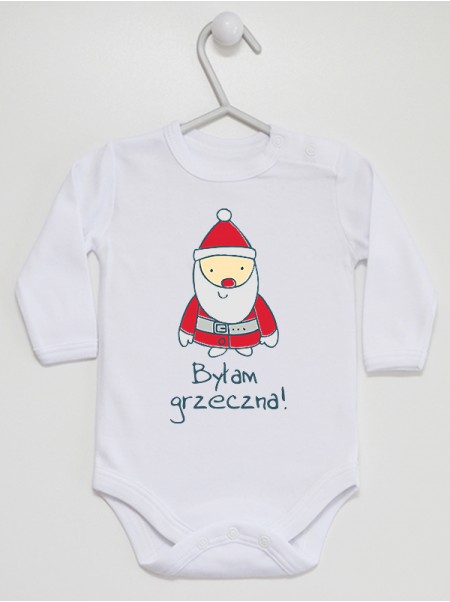 Byłam Grzeczna! - body niemowlęce Byłam Grzeczna! - body niemowlęce