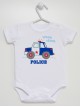 Samochód Policyjny - bodziak z nadrukiem niemowlęcy
