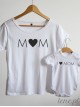 I Love Mom - zestaw dla mamy i dziecka z nadrukiem
