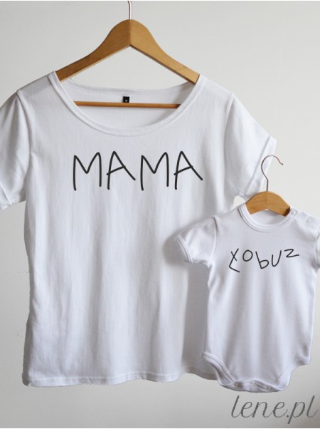 Zestaw Mama Łobuza - ubrania dla mamusi i synka