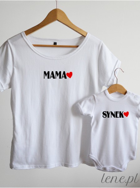 Mama i Synek 02 - komplet bluzka i body Mama i Synek 02 - komplet bluzka i body
