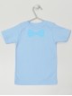 Mucha Kolor Niebieski - t-shirt dla chłopca z nadrukiem