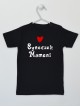 Syneczek Mamuni z Czerwonym Sercem - t-shirt dla chłopczyka