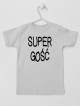 Super Gość - koszulka z napisami dla niemowląt