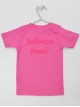 Cukiereczek Mamusi Napis Ciemny Róż - koszulka dla dziewczynki