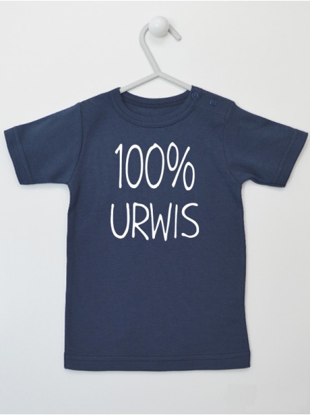 100% URWIS - koszulka niemowlęca  z napisami
