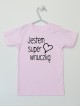 Jestem Super Wnuczką - koszulka dla dziewczynki z nadrukiem