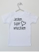 Jestem Super Wnuczkiem z Sercem - koszulka dla chłopca