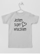 Jestem Super Wnuczkiem z Sercem - koszulka dla chłopca