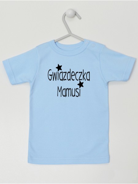 Gwiazdeczka Mamusi - t-shirt dla dziewczynki z nadrukiem