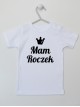 Mam Roczek Napis z Koroną - t-shirt na roczek