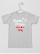 Super Wnusia Dziadka z Imieniem - koszulka dla dziewczynki