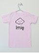 Chmurka + Imię - koszulka dla dziecka z imieniem