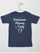 Kocham Mamę i Tatę - koszulka dla niemowlaka z napisem