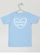 Kochany Synek Napis Biały w Serduszku - t-shirt dla chłopca