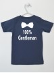 100% Gentelman - koszulka dla chłopca z mucha