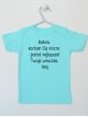 Babciu Kocham Cię Mocno + Imię - koszulka dla dziewczynki