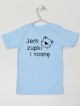 Jem Zupki I Rosnę - koszulka dla niemowlaka z napisami