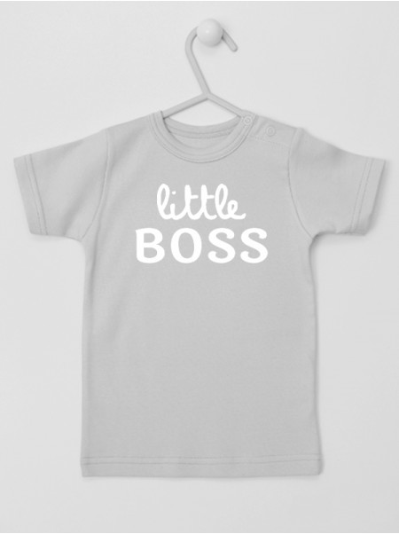 Little Boss - koszulka niemowlęca z nadrukiem