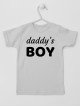 Daddy's Boy Nadruk Biały - koszulka z napisami