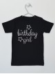 Birthday Girl z Gwiazdkami - koszulka urodzinowa