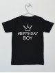 #Birthday Boy z Koroną - koszulka z napisami