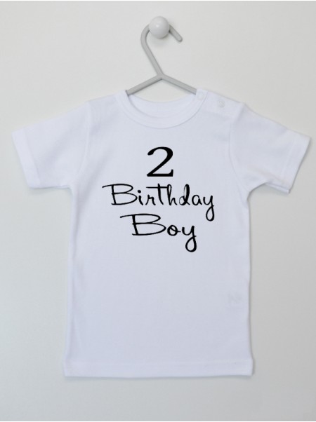 Birthday Boy - t-shirt na drugie urodziny dla chłopca